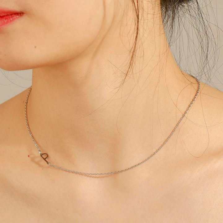 Collana Girocollo 1 Lettera