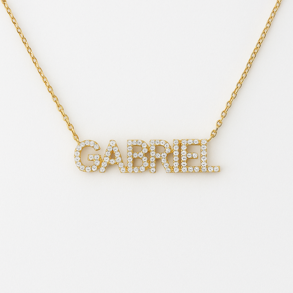 Collana Personalizzata Zirconi & Simboli