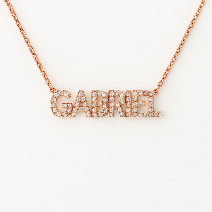 Collana Personalizzata Zirconi & Simboli