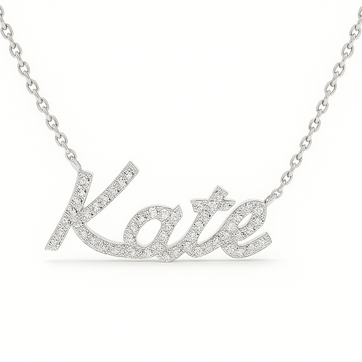 Collana Personalizzata Nome in Diamanti