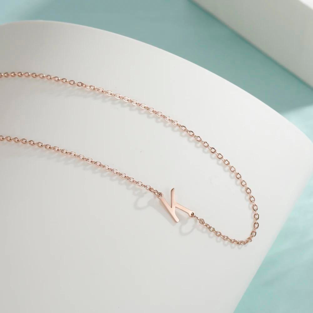 Collana Girocollo 1 Lettera