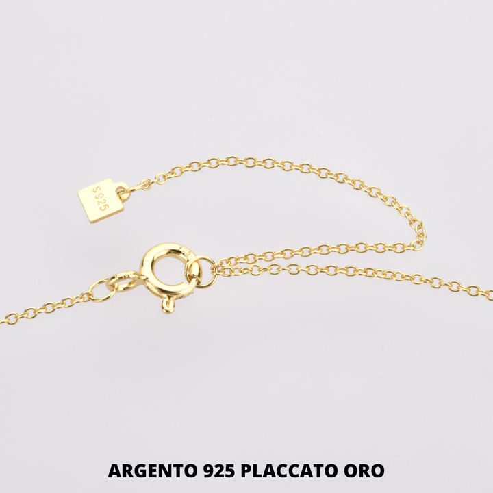 Collana Lettera Moissanite (S925)