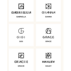 Personalised Monogram Necklace