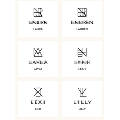 Personalised Monogram Necklace