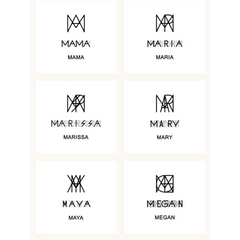 Personalised Monogram Necklace