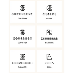 Personalised Monogram Necklace