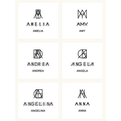 Personalised Monogram Necklace