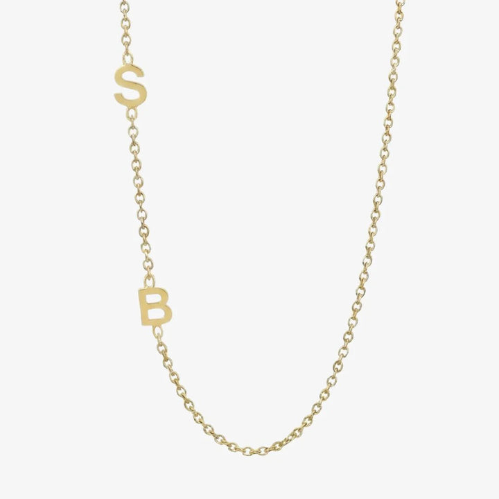 Collana lettere minimal