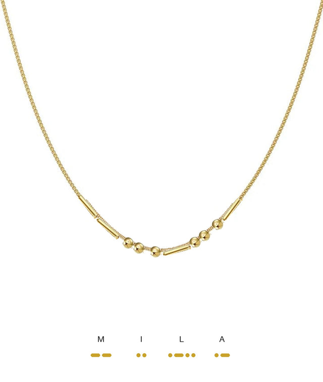 Personalised Morse Code Necklace