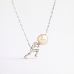 Sisyphus Pearl Necklace