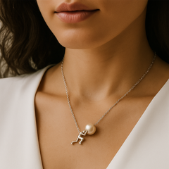 Sisyphus Pearl Necklace