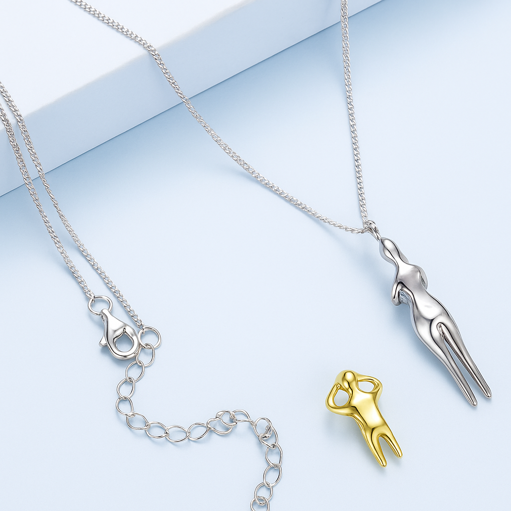 Collana Abbraccio Materno S925
