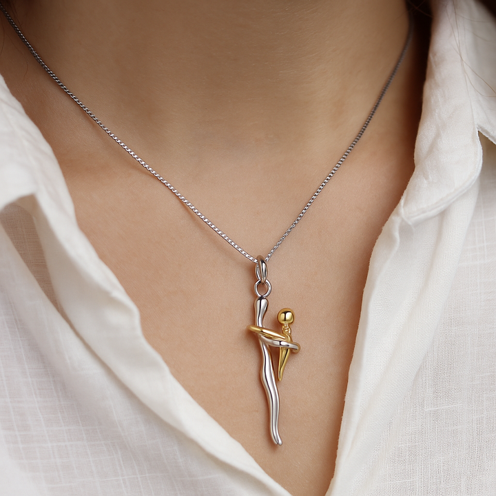 Collana Abbraccio Materno S925