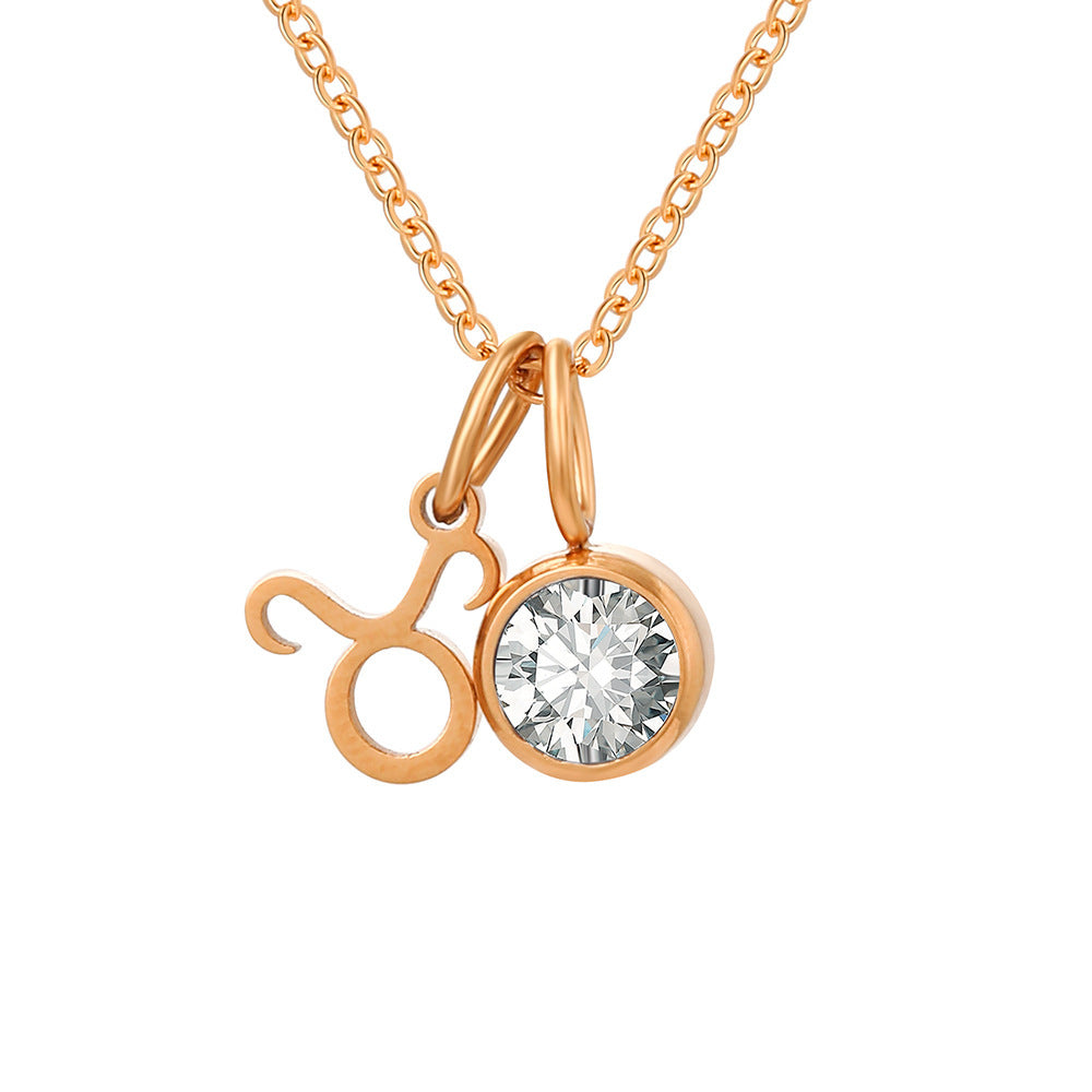Collana Personalizzata con Zodiaco e Pietra di Nascita
