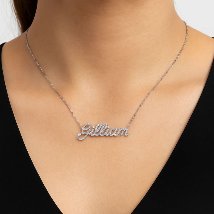 Collana Personalizzata Nome + Zirconi
