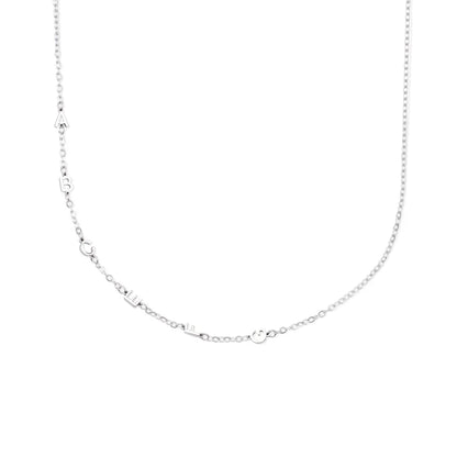 Collana lettere minimal