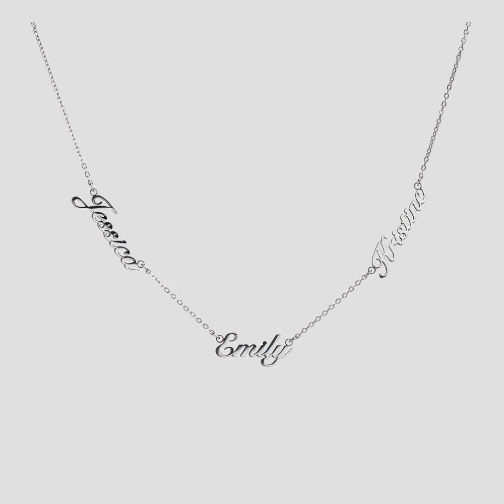 Name Necklace up to 5 names