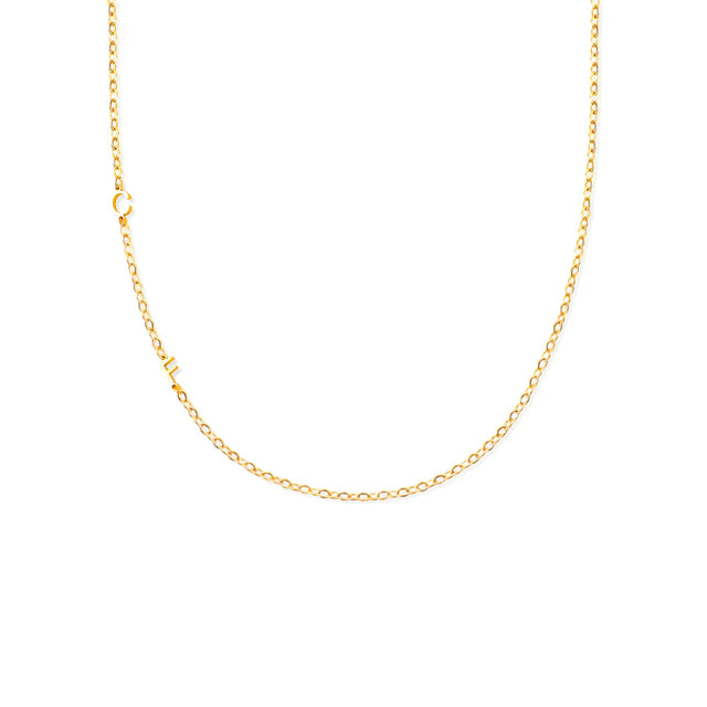 Collana lettere minimal