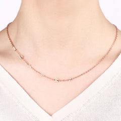 Collana lettere minimal