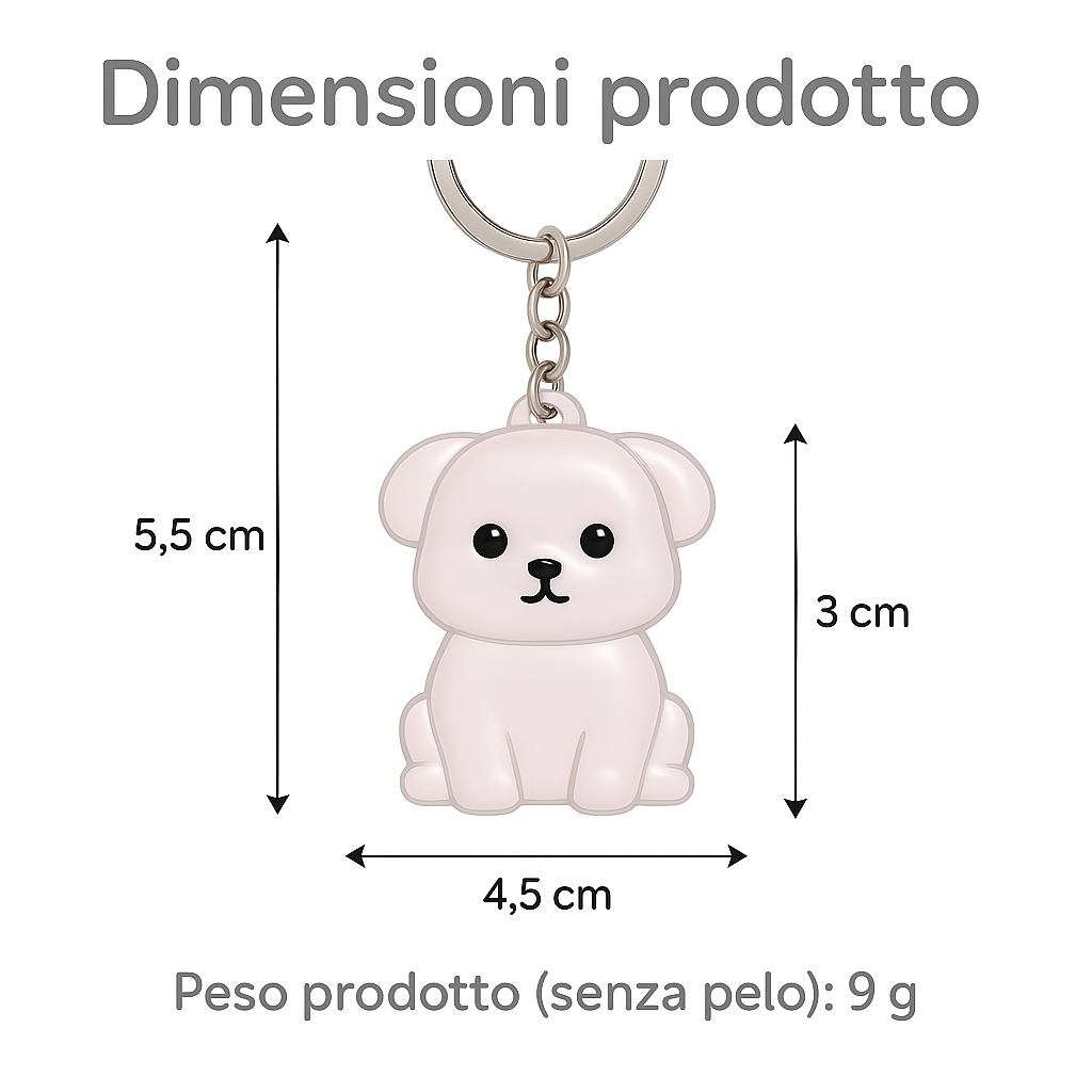 Cuor di Pelo - Portachiave Ricordo Eterno