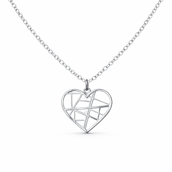 Memories - Collana con Mappa del Cuore