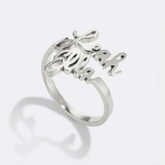 Personalised Two-Name Ring