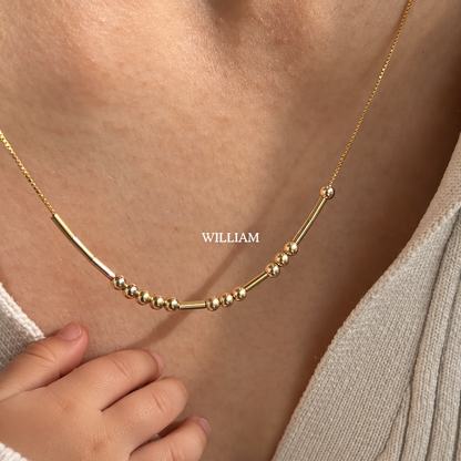 Personalized Morse Code Necklace