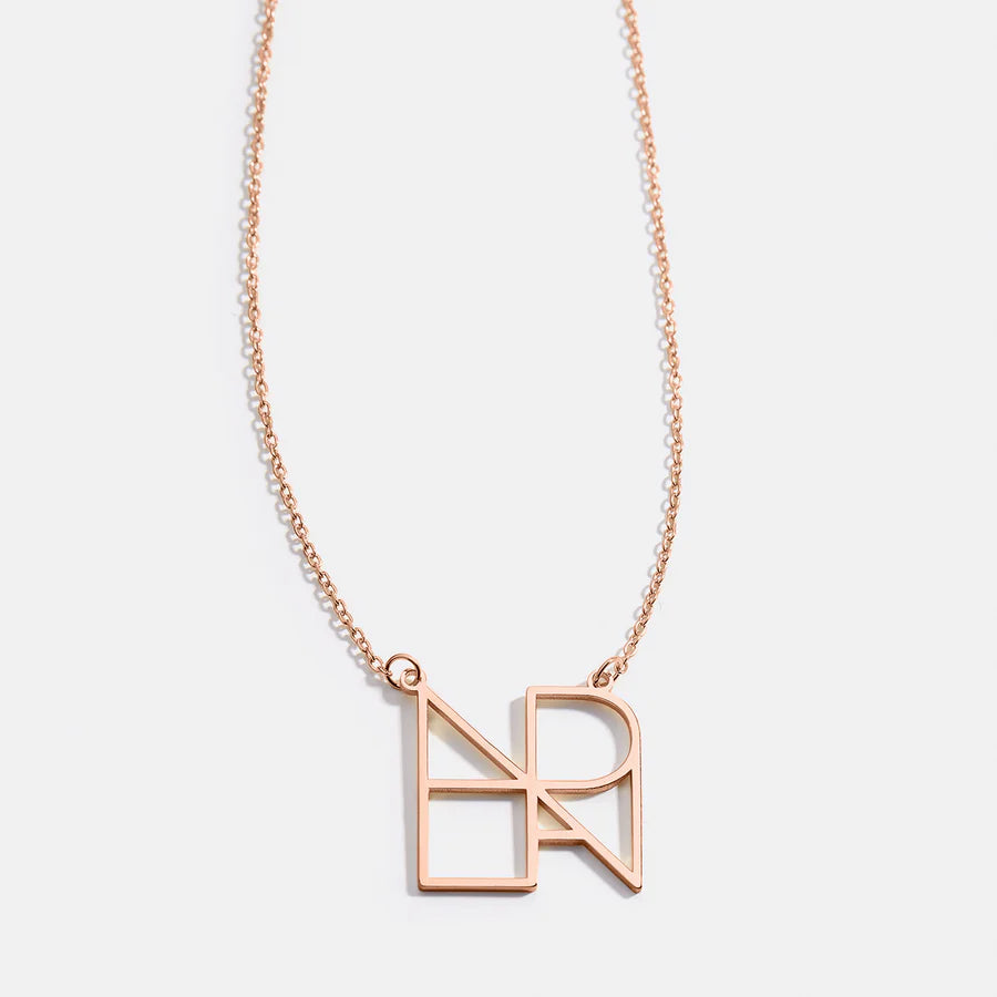 Collar Personalizado Nombre Monograma