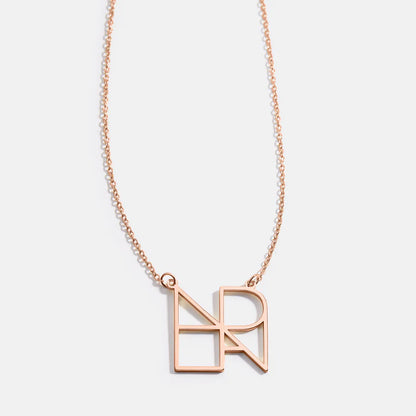 Collar Personalizado Nombre Monograma