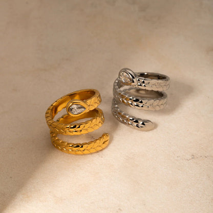 Anello Serpente - ALMAGIOIELLI