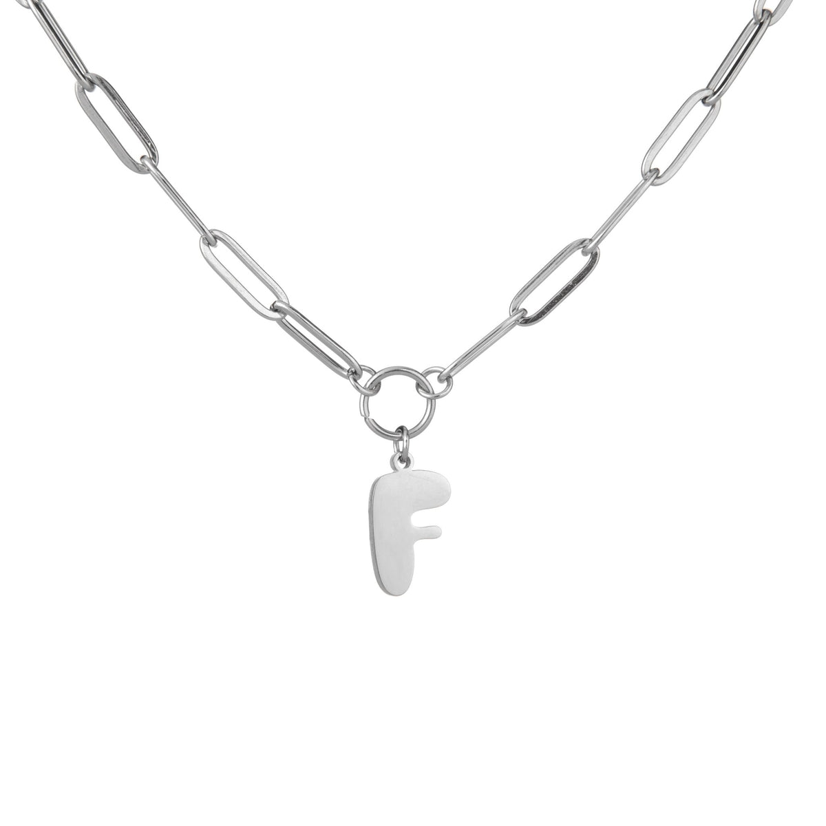 Bubble Letter Name Necklace - ALMAGIOIELLI