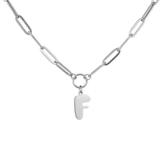 Bubble Letter Name Necklace - ALMAGIOIELLI