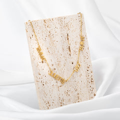 Capital Letter Multi - Name Necklace - ALMAGIOIELLI