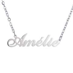 Classic Script Name Necklace - ALMAGIOIELLI