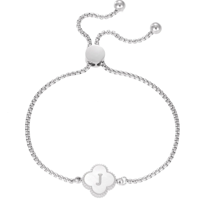 Clover Initial Bracelet - ALMAGIOIELLI