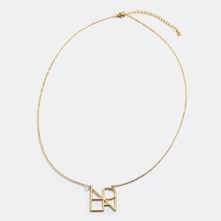 Personalized Name Monogram Necklace