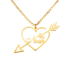 Cupid Name Pendant - ALMAGIOIELLI