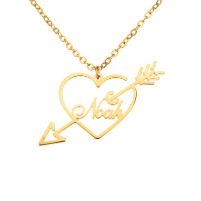 Cupid Name Pendant - ALMAGIOIELLI
