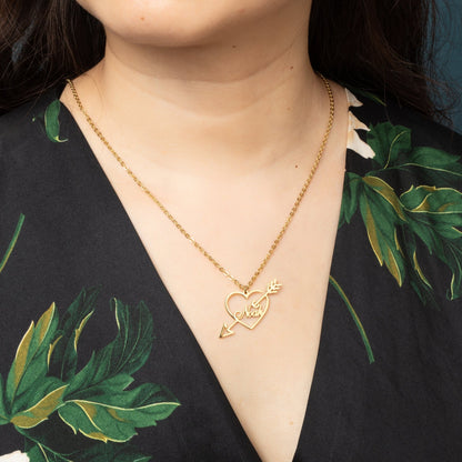 Cupid Name Pendant - ALMAGIOIELLI