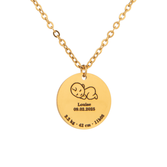 Collana Personalizzata Nascita