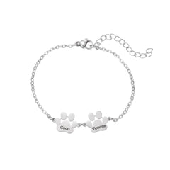Customizable Paw Bracelet - ALMAGIOIELLI