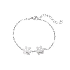 Customizable Paw Bracelet - ALMAGIOIELLI