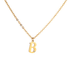 Diamond Initial Pendant - ALMAGIOIELLI