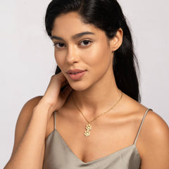 Dog and Cat Paw Necklace Pendant - ALMAGIOIELLI