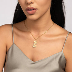 Dog and Cat Paw Necklace Pendant - ALMAGIOIELLI