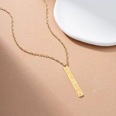 Domino Name Pendant - ALMAGIOIELLI