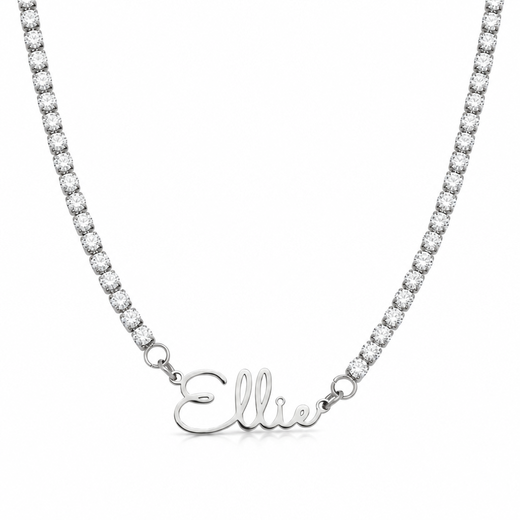 Collana Tennis Personalizzata con Nome