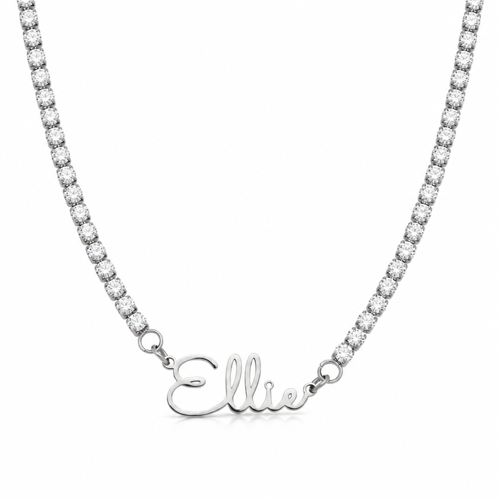Collana Tennis Personalizzata con Nome