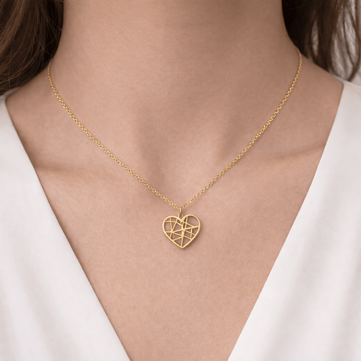 Memories - Collana con Mappa del Cuore - ALMAGIOIELLI