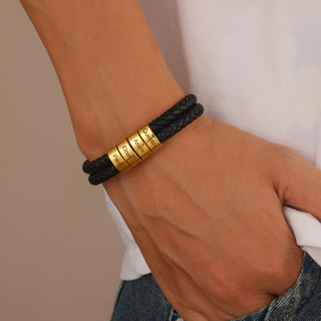 Men’s Double Weave Heritage Bracelet - ALMAGIOIELLI